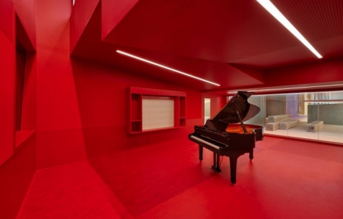 ‘Charles Aznavour’conservatoire of music, theatre and dance in Montigny-le-Bretonneux